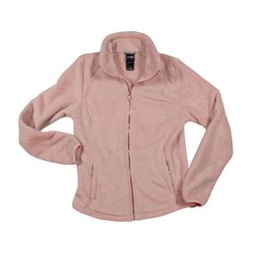 NORTH FACE jacket Osito fleece full copper zip Women's SMALL Pink